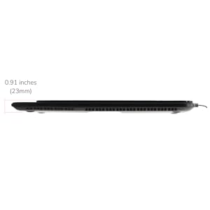 AirHood Draagbare Superdunne Inductiekookplaat | 2000 Watt | 1 kookzone | 10 standen - Afbeelding 6