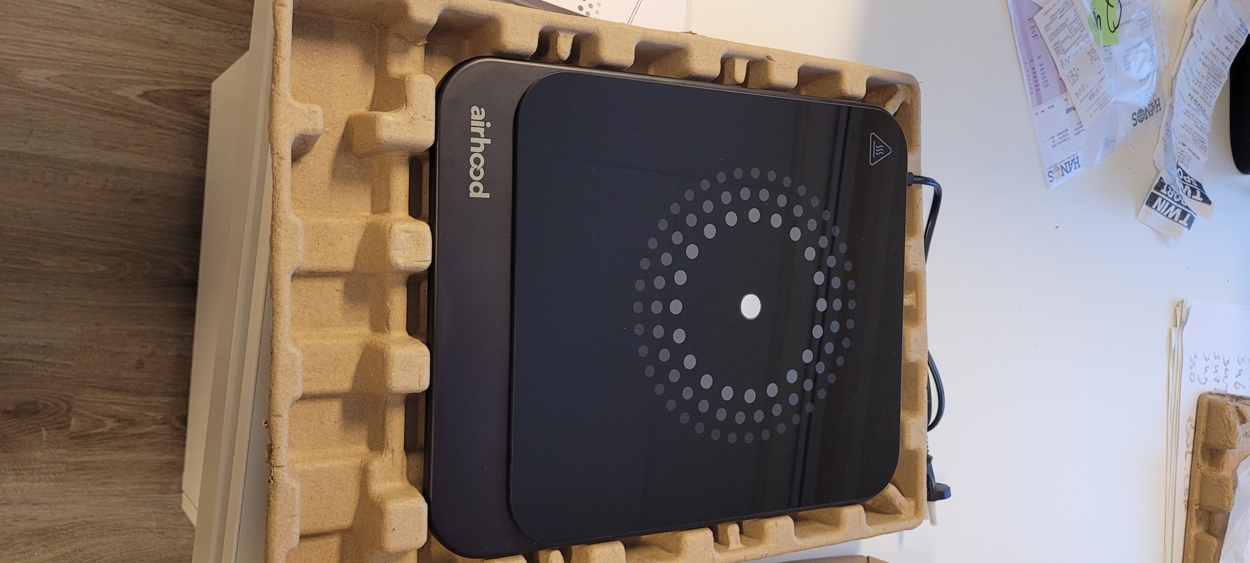 AirHood Draagbare Superdunne Inductiekookplaat | Showmodel - Afbeelding 2