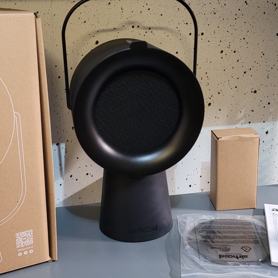 AirHood® 2 PRO | Vernieuwde mobiele afzuigkap | Space Black | Tweede kans