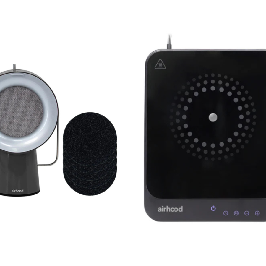 AirHood wireless black combipack inductie